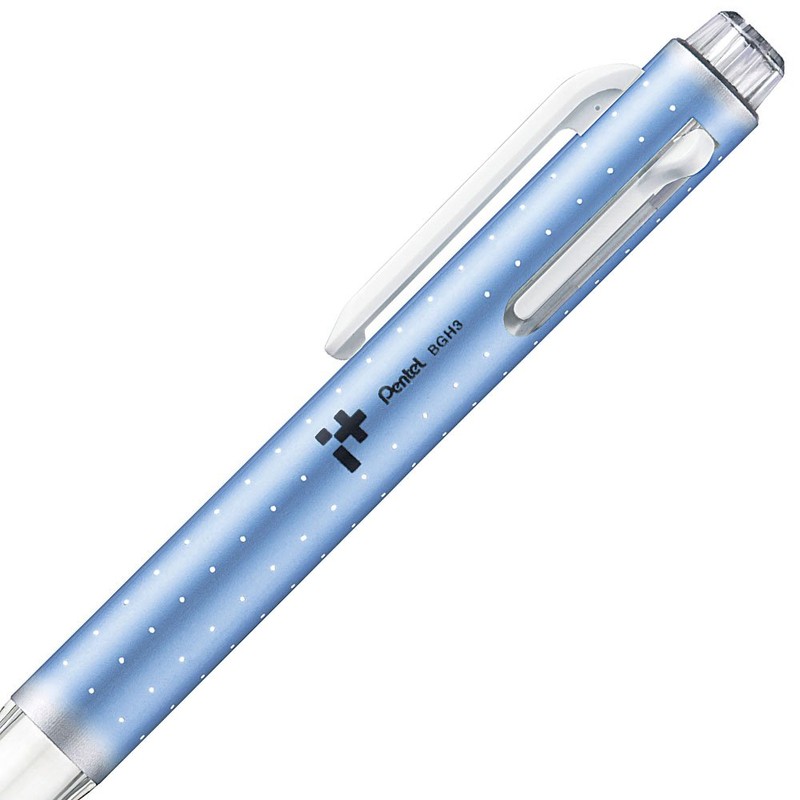 Pentel Customized Pen Eyeplus 3 Pen Metallic Blue BGH3-MC