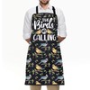 ENSIANTH Bird Apron with Pockets for Women Bird Gifts for