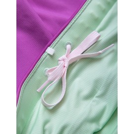 Ronhill Running, Wmn's Tech 4.5" Short, Fuchsia/Honeydew, Size 14