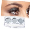 Beavorty 6pcs Boxes eye shadow box mini tray eyeshadow pigment