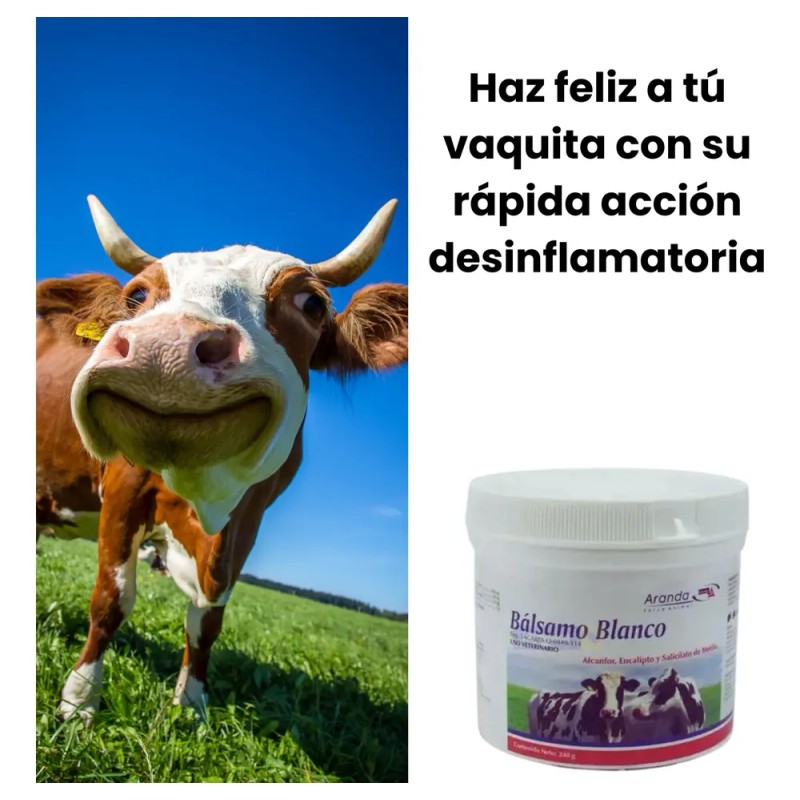 Balsamo Blanco Y Ubresol Pomada Caliente Golpes Unguento