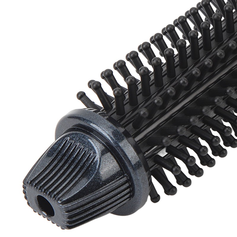 Foldable Hair Curler Straightening Brush Adjustable Temperature Anti Scald Ceramic