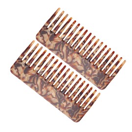 IWOWHERO Hair Combs for Women 2 Piece Wide Tooth Detangler Perfect for Curly Hair Wet/dry Anti-static Gentle on Scalp