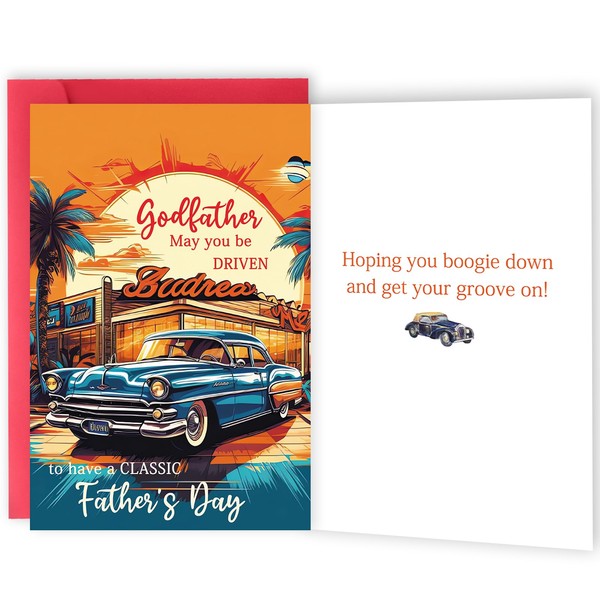 Amorista Godfather Father’s Day Gifts, Fathers Day Card Gifts for