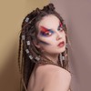 Willbond 24 x Hair and Beard Beads, for Braids, Nordic