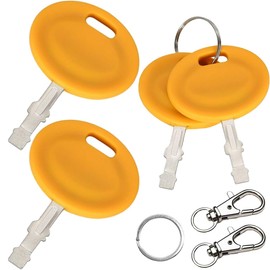 ZAMDOE Ignition Key 625-05000 625-05002 for Cub Cadet XT1 ZT1 LT LTX for MTD for Troy Bilt for Craftsman Ride On Mower Lawnmower Replacement 925-2054A 925-1744A 925-1745 925-1745A 725-1745A 725-174 5
