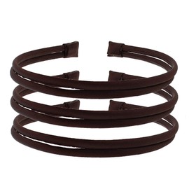 Zac's Alter Ego Set of 3 6mm Satin Double Alicebands