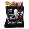 Huge Fan Soccer Baseball Player Mama Baller Mother Tote Bag