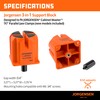 Jorgensen 3-in-1 Support Block, Cabinet Master Parallel Clamp Accessory, Woodworking