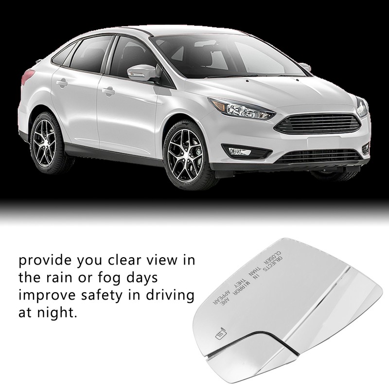 Right Exterior Side View Mirror Glass with Heated Car Accessories
