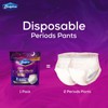 BODYFORM Period Pants - Women's Disposable Overnight Underwear - Heavy