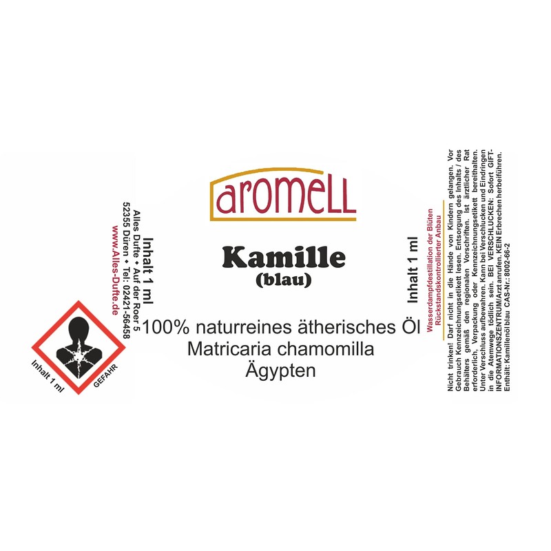 Chamomile - 100% Pure Egyptian Essential Oil 1ml