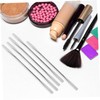 BESPORTBLE 5pcs Cosmetic Mixing Rods Stainless Steel Makeup Spatula Long