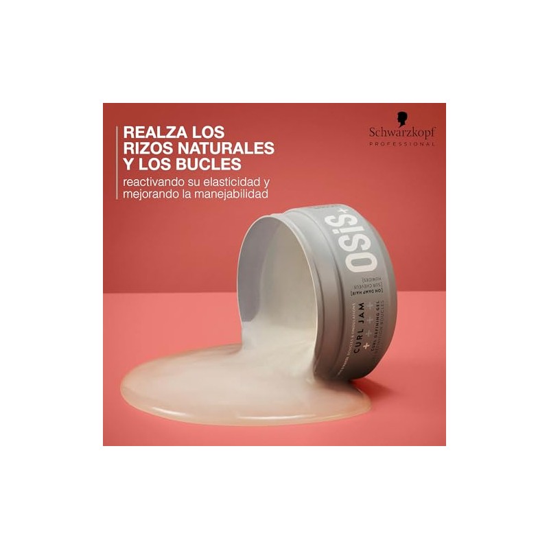 OSIS - Curl Jam Gel de Rizos 300 ml, Hidrata