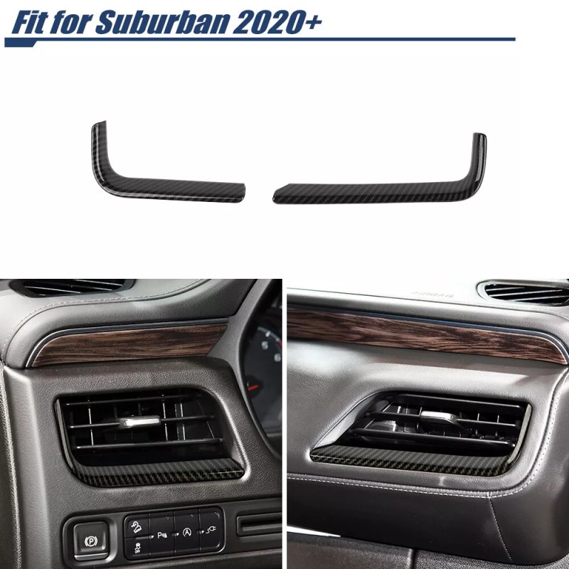 CheroCar Car Interior Side A/C Air Vent Outlet Strip Cover