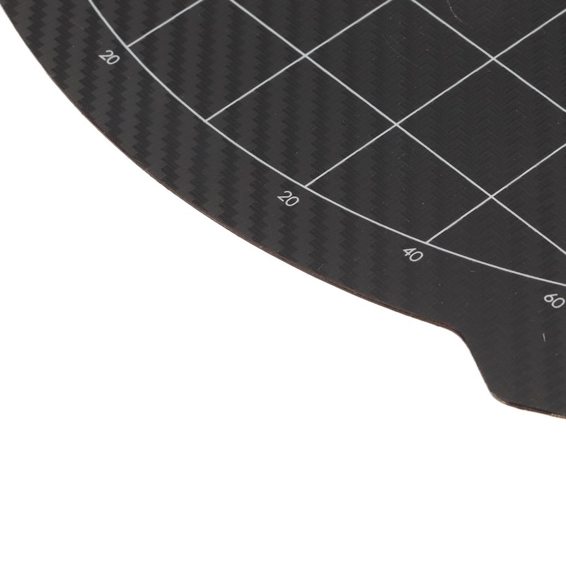 PEI Steel Plate 265x265mm Round Flexible Bending Resistance Hot Bed