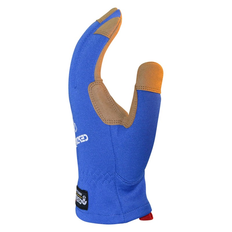 Cestus GenU Blue, Gardening Gloves for Men, Leather Work Gloves,