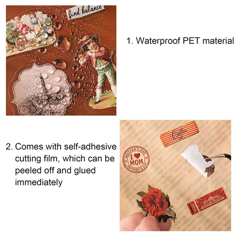 Scrapbooking Stickers 100 PCS