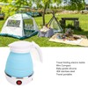 Foldable Portable Kettle Quick Boiling Safe Collapsible Electric Travel Water