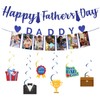 DWEARTY Fathers Day Banner Can Be Accompanied by Photos and