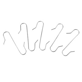 Nordstern Christmas Tree Decorations Quick Hangers Pack of 300 - Practical Double Hooks for Tree Decorations and Christmas Tree Baubles for Easy Hanging - 3.3 cm