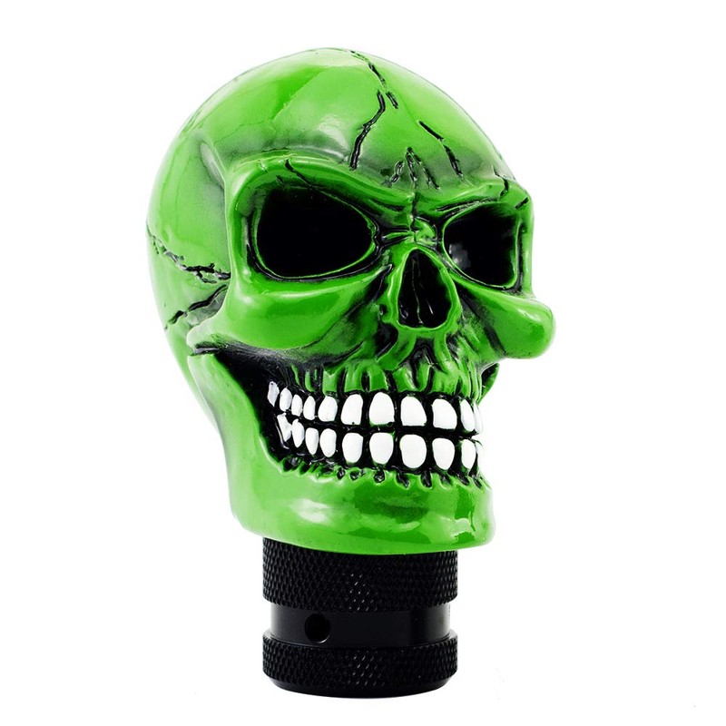 Mavota Skull Shifter Knob Skull Head with Smile Shift Knob