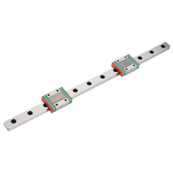 Linear Rail Guide MGN12 11.8 inches (300 mm) Precision Linear Slide Rail 2D MGN12B with Slide Block 3D Printer CNC Parts