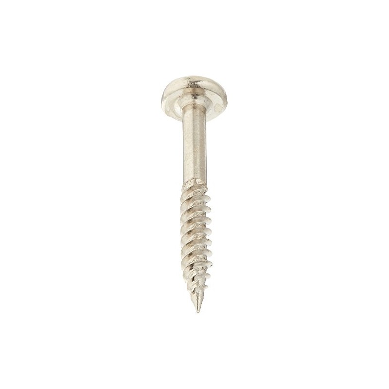 General Tools Pack Pocket Hole Screws #8498, 1-1/4 Inch, 100-Pack,