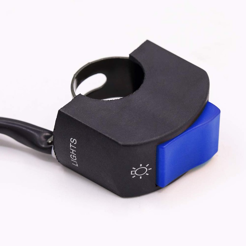 YnGia 7/8 inch Motorcycle Handlebar Switch, Universal Handlebar Toggle Switch