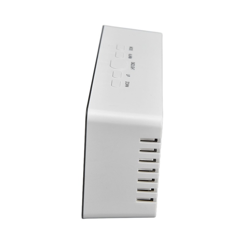 LED Clock Multifunctional USB Powered 3 Lighting Modes Snooze Time