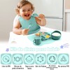 Platos para Bebe Silicon, 10 Pcs Vajilla para Bebe de