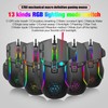 RGB Gaming Mouse 12800 DPI Gaming Mouse Optical Wired with