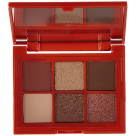 essence eyeshadow palette, eye shadow, multicoloured, 6 colours, instant result, colour-intensive, matte, metallic, shimmering, vegan, microplastic particles free, nanoparticles free (4.5 g)