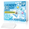 THE REFINED LIQUID LAUNDRY DETERGENT SHEETS -FRESH LINEN- 64 STRIPS-128