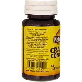 Nature's Blend Cranberry Concentrate 500 Mg 60 Softgels Pack of 6