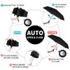 Anntrue Windproof Travel Umbrella, Auto Open Close Lightweight Compact Portable