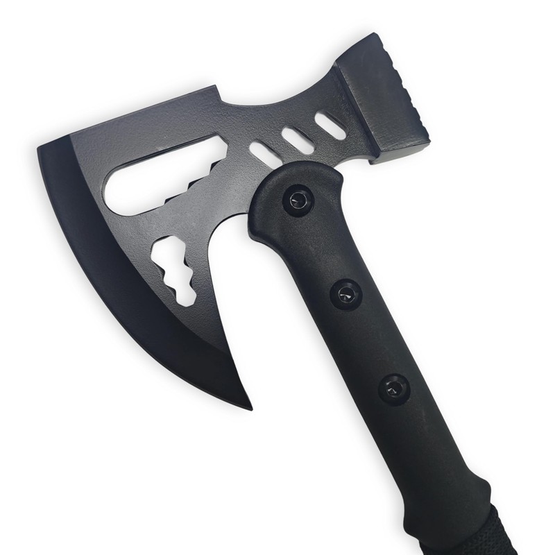 SV 16.53-inch Camping Axe, Tactical Axe with Nylon Sheath