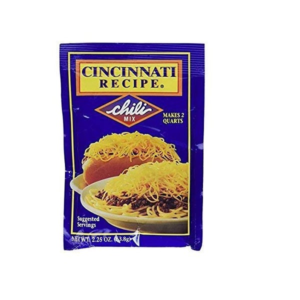 Cincinnati Recipe Chili Mix 2.25 Oz (pack of 3)