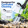 Battery Operated Aquarium Gravel Cleaner for Fish Tank Maintenance –
