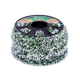 Genérico Escarcha Verde Nevada Boa 519750 Navideña - 20 Metros