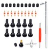 Rngeo Tire Valve Stem Puller Tools Set with 10 Pcs