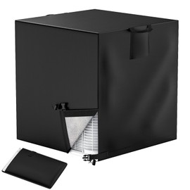 Mokani Air Conditioner Cover, AC Cover for Outside Units, 30x30x32in Heavy Duty 420D Oxford Square Air Conditioner Covers, Waterproof Windproof and Snowproof Design