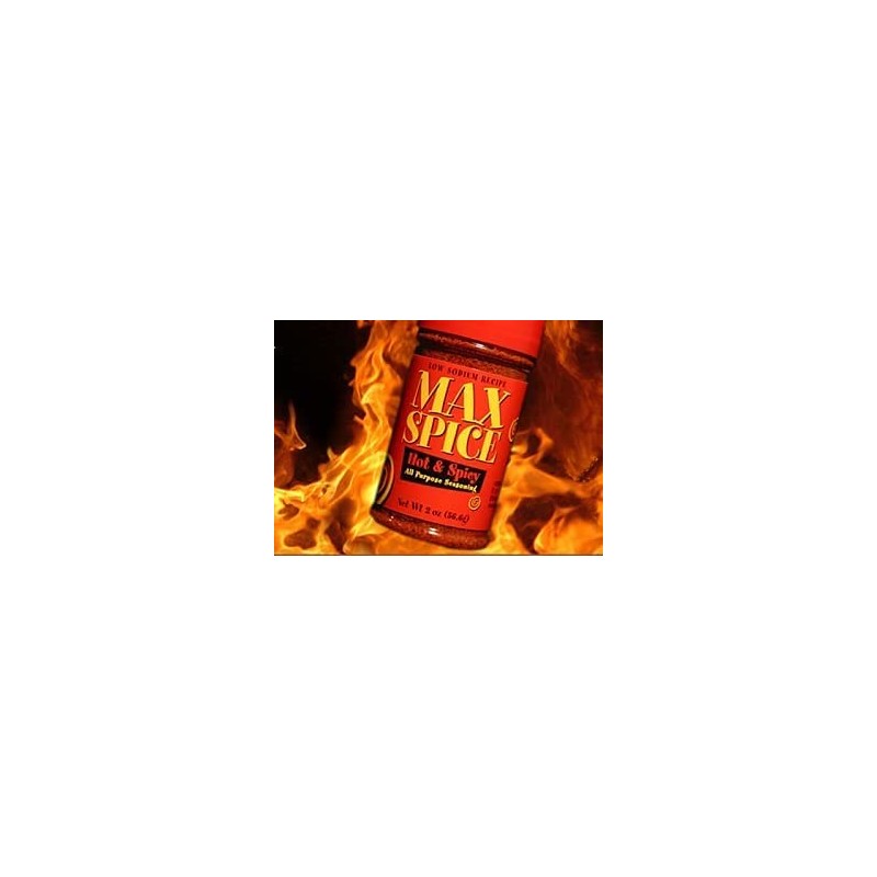 Max Spice Seasoning - 2oz- Hot and Spicy All Purpose