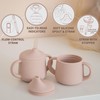 Moonkie Silicone Baby Sippy Cups | 3 Stages Training Cup