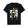 Cool Cat Girl Graffiti Manga Anime Character T-Shirt