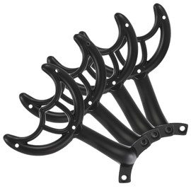 PATIKIL Ceiling Fan Blades Arms Replacement, 4 Pcs 52" Fan Blade Replacement Parts Mounting Bracket Kit for Replacing the Worn Fan Blades, Black