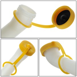 DNA MOTORING OEM-RT-HO3014114 OE Style Coolant Overflow Reservoir Tank w/Cap Compatible with 02-05 Civic SI 2.0L