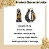 GAUEIOUR FF Earrings,Luxury and Luxurious FF, Earrings with Goddess Style