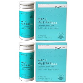 Esther Vaginal Lactobacillus White 500mg Total 60 Capsules / 여에스더 질유래 유산균 화이트 500mg 총 60캡슐