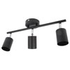 LED Track Light Kit 3 Heads 15.9in Arm 90 Degrees